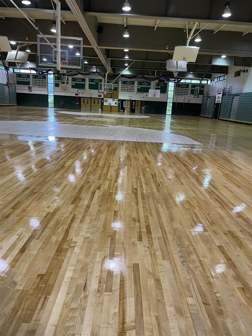 Finished Griswold Gym; photo credit: Rae Allex